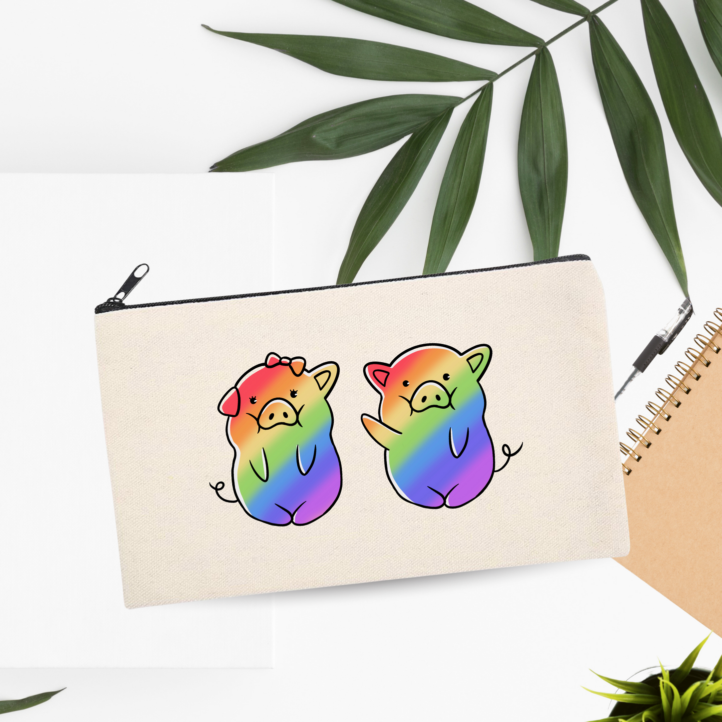 Snoey and Nixie Pride | Pencil Pouch