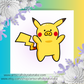 Snoey | Pikachu Pig | Vinyl Sticker | Waterproof Sticker | Water Bottle Sticker | Laptop Sticker | Sticker Collection