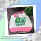 Snoey and Nixie | Tote Bag | Pokemon Theme - Bulbasaur Pig | Pig Bag