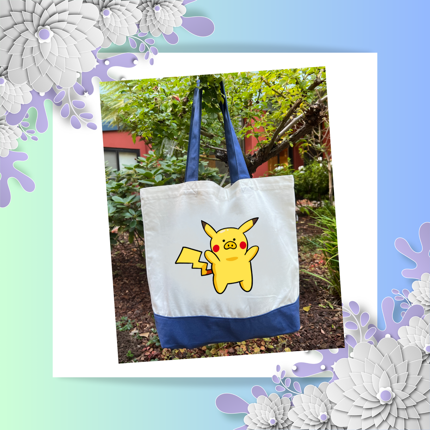 Totebags: Snoey and Nixie