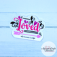 Christian Quote | Loved | Vinyl Sticker | Waterproof Sticker | Water Bottle Sticker | Laptop Sticker | Sticker Collection