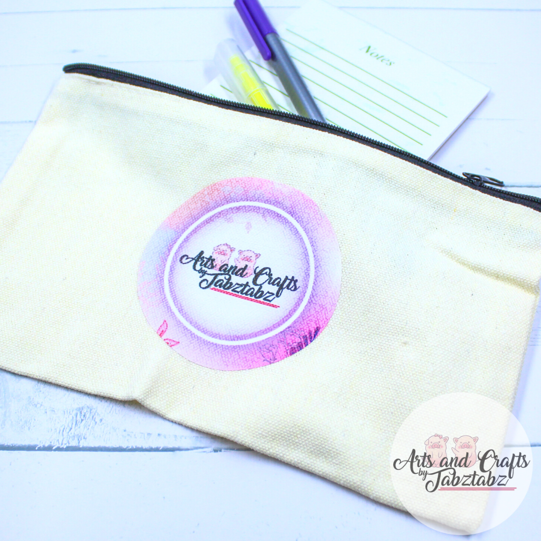 Pencil Case | Stationery Bag | Arts and Crafts by Tabztabz 8.3"x5"